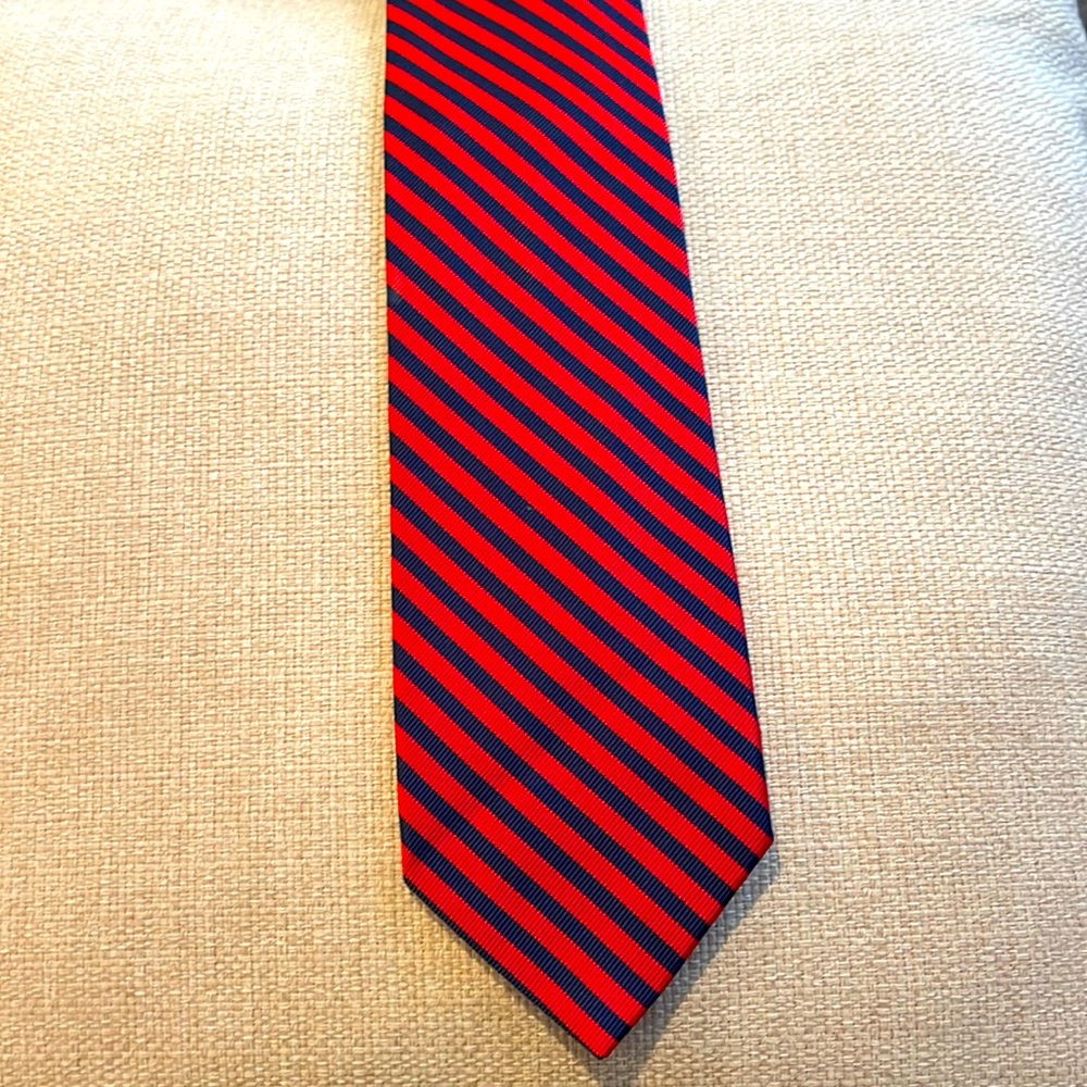 Jos. A. Bank Executive Collection Elegant Red Silk Tie